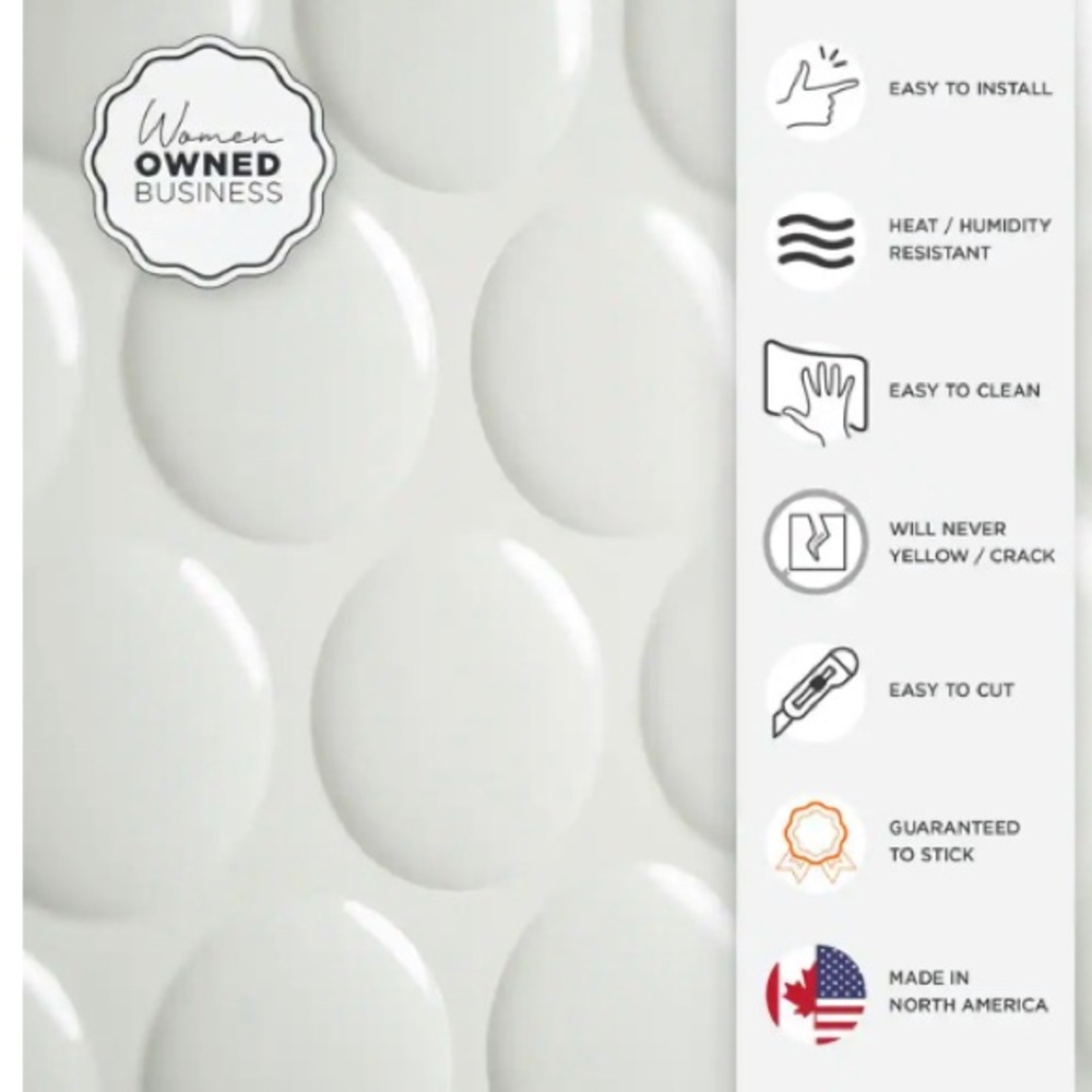 Gloss Finish Smart Tiles                            *New Never opened*
